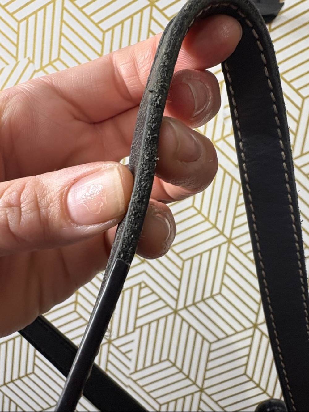 Dooney & Bourke Black Pebbled Leather Shoulder Bag - Picture 7 of 13